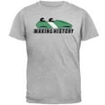 thumbnail image 1 of Nigerian Bobsled Team Making History Mens T Shirt Heather X-LG, 1 of 1