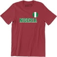 thumbnail image 1 of Nigerian Country National Flag - Soccer Football World Cup Sports Men's T-Shirt, 1 of 4
