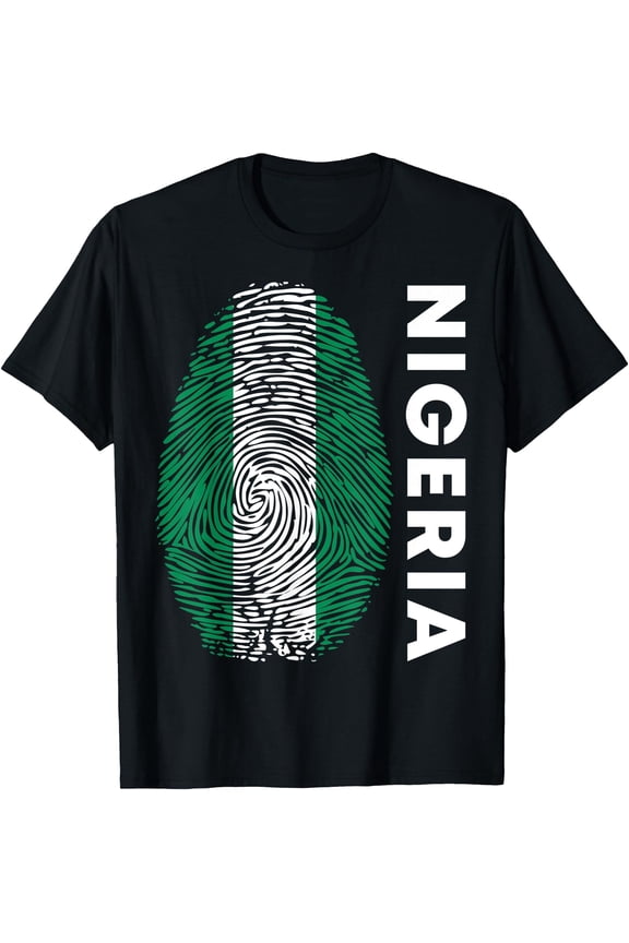 Nigerian Flag DNA Football Fan Jersey Nigeria T-Shirt