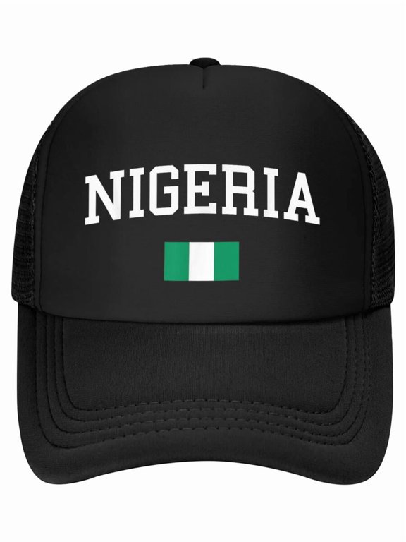 Nigerian Flag Men Women Nigeria Baseball Cap
