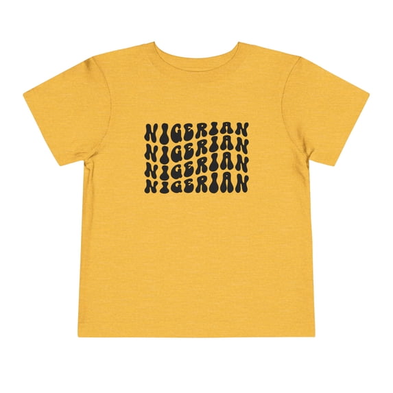 Nigerian Nigeria Toddler Shirt Gifts Boy Girl Size 2T-5T