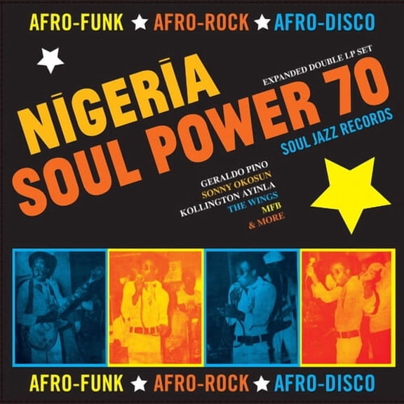 Soul Jazz Records Presents - Nigeria Soul Power 70 - Afro-funk, Afro-rock, Afro-Disco - Music & Performance - CD
