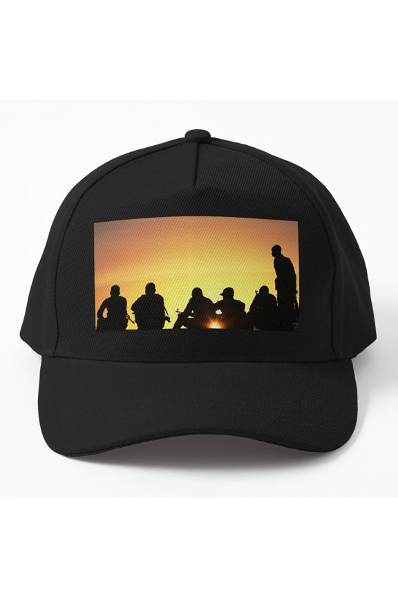 Nigerien Soldiers Diffa Niger Baseball Hat, Military Field Scene Graphic Design, Classic Cap
