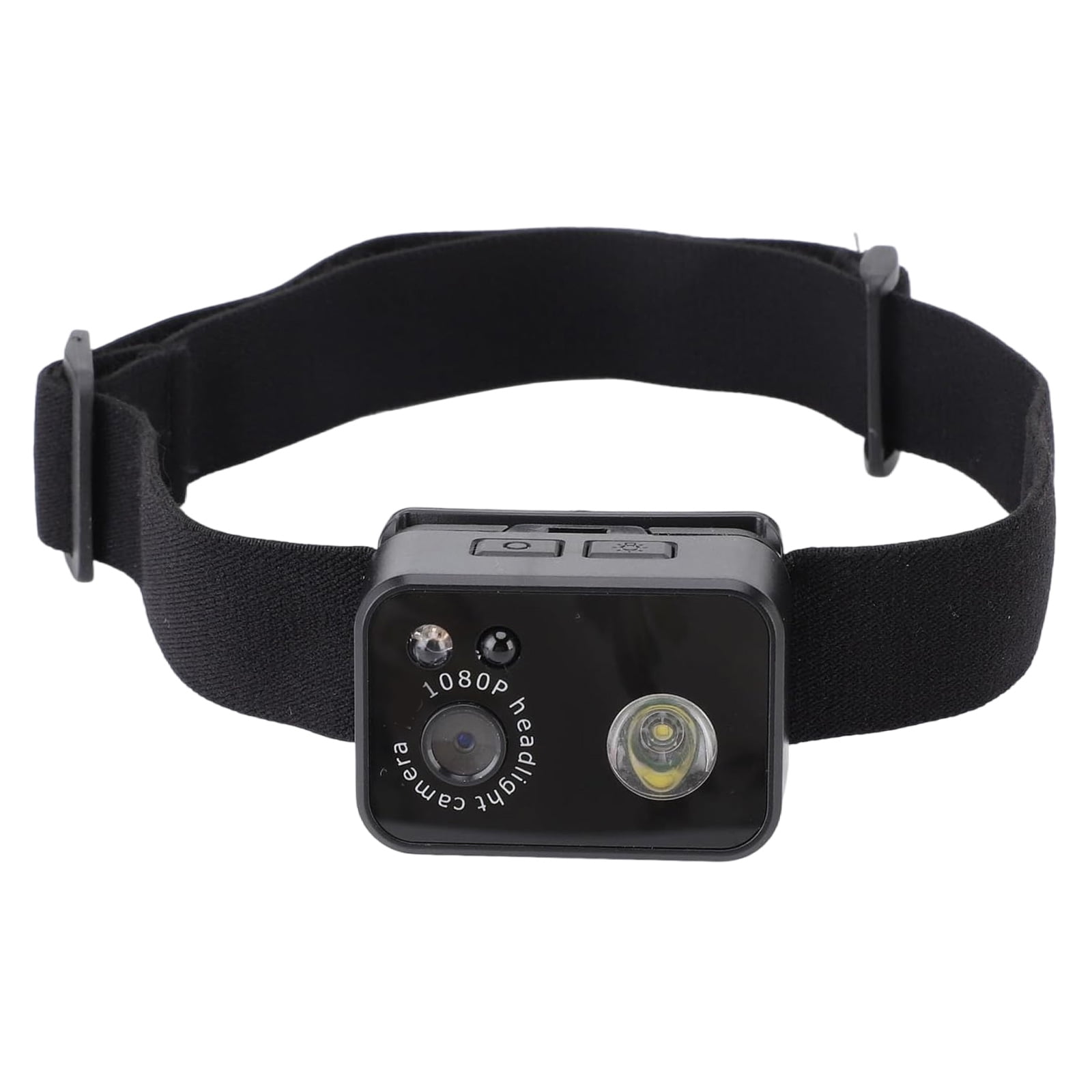 Night Adventure Headlamp Camera 2MP Lens 1080P Video Recorder Action Camera Smartly Sensings Switching 3W LED, 1000mAh