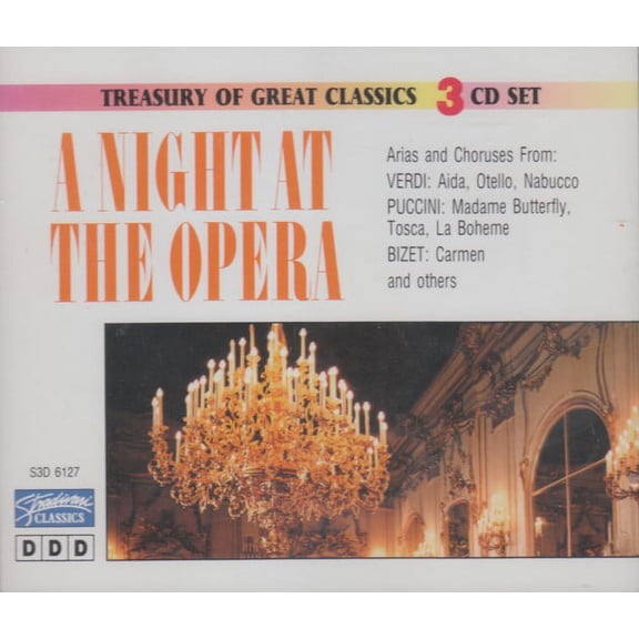 Night At The Opera, A: Famous Arias & Choruses 3CD