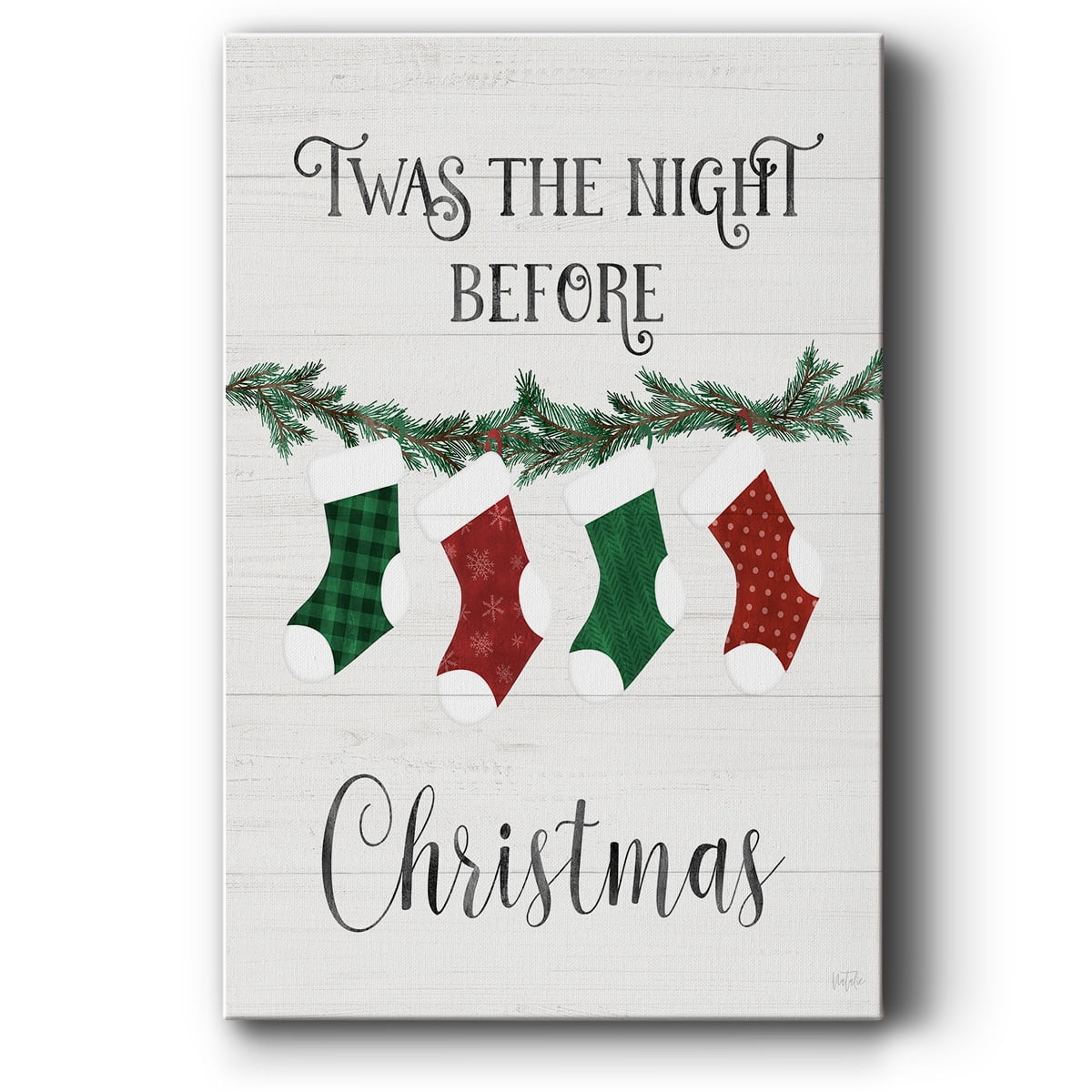 Night Before Christmas- Gallery Wrapped Canvas