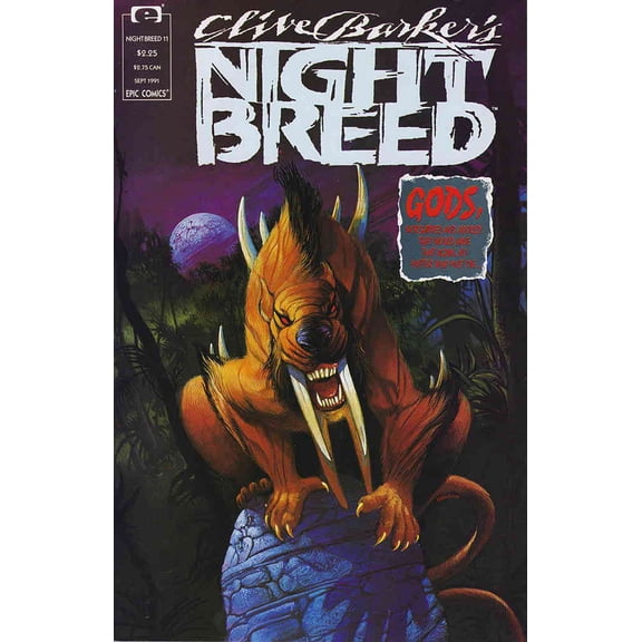 Night Breed (Clive Barker's ) #11 VF ; Epic Comic Book