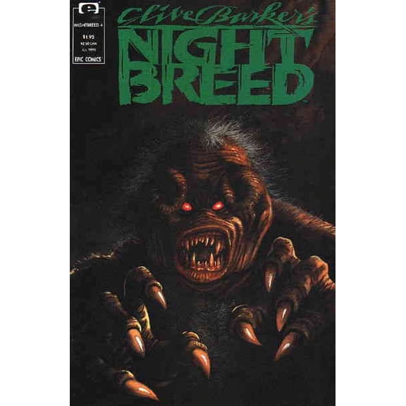 Night Breed (Clive Barker's ) #4 VF ; Epic Comic Book