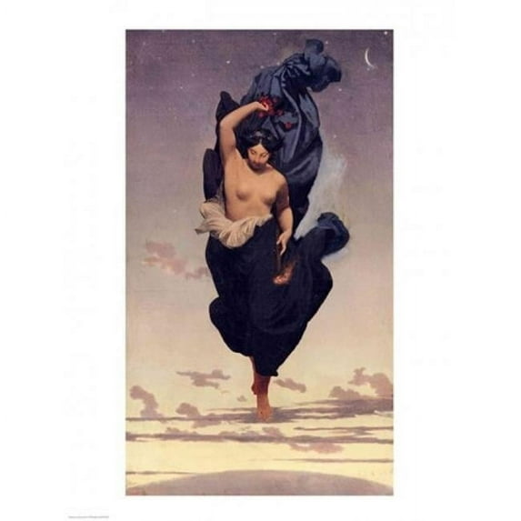 Night C.1850-55 Poster Print by Jean Leon Gerome - 18 x 24 in.