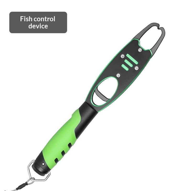 Night Cat Fish Lip Gripper With Scale 2 in 1 Aluminum Alloy Grabber Professional Fishing Tool Kit for Men