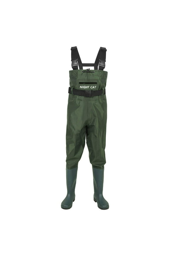 Fishing Wader for Men Women Waterproof Hunting Chest Wader with Boots Belt Breathable Lightweight