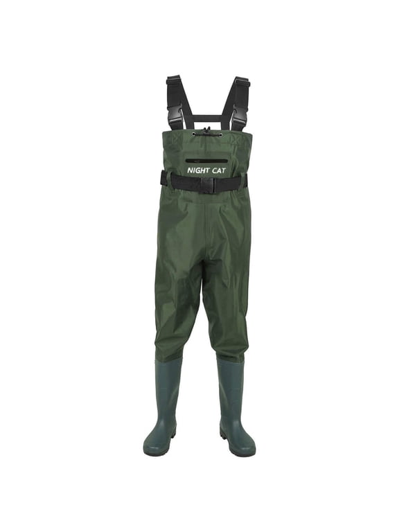Fishing Wader for Men Women Waterproof Hunting Chest Wader with Boots Belt Breathable Lightweight
