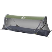 Night Cat Pop-up Mosquito Tent 1 Person Camping Tent with Bug Screen Net