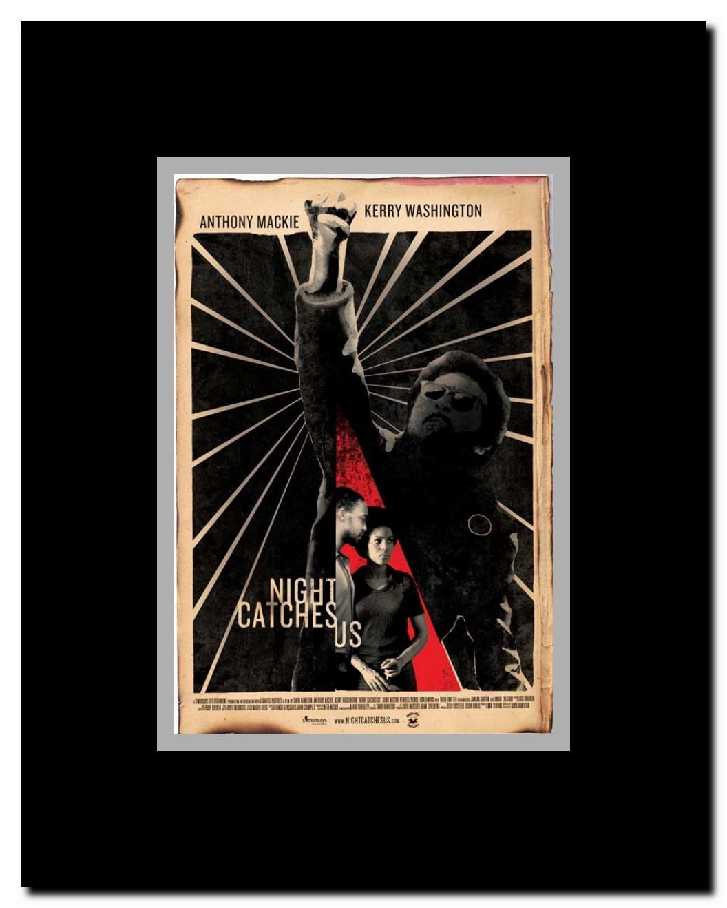 Night Catches Us Framed Movie Poster