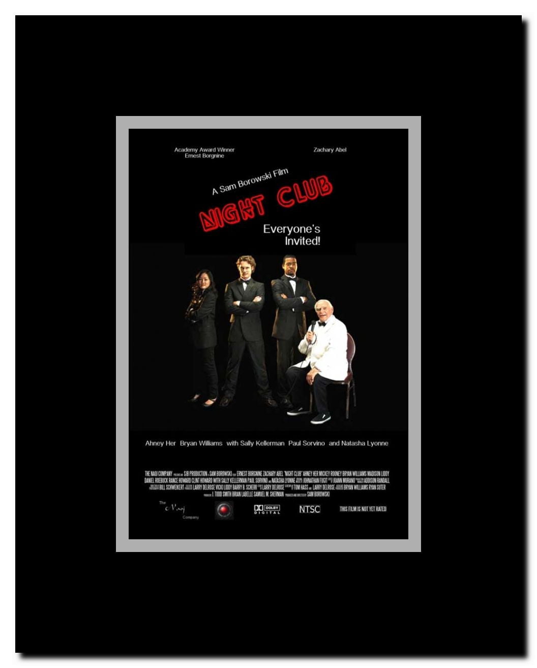 Night Club Framed Movie Poster