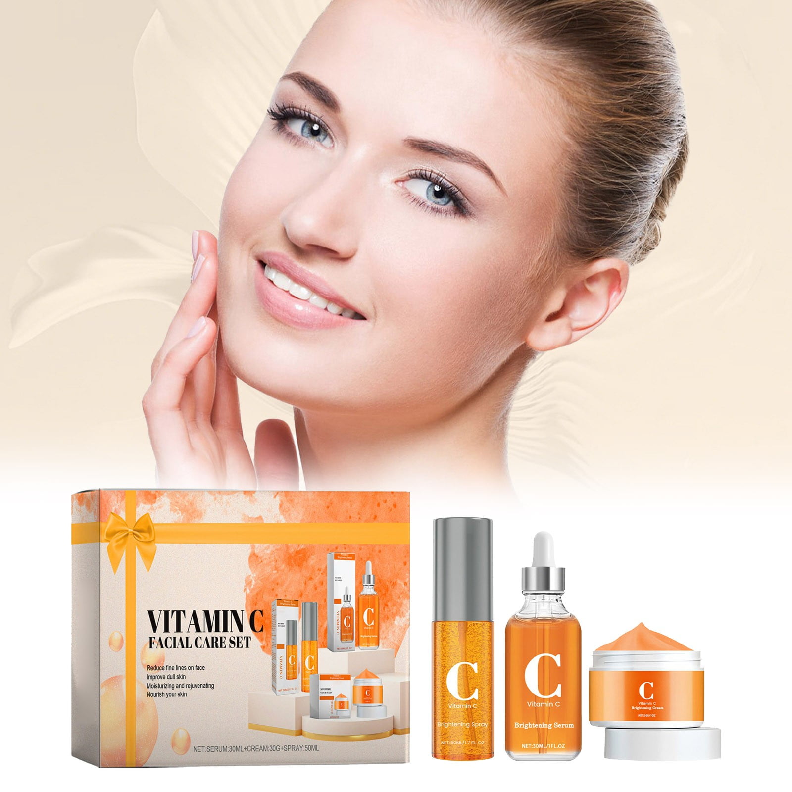 Night Cream For Face with Vitamin C, Hyaluronic Acid Anti Aging