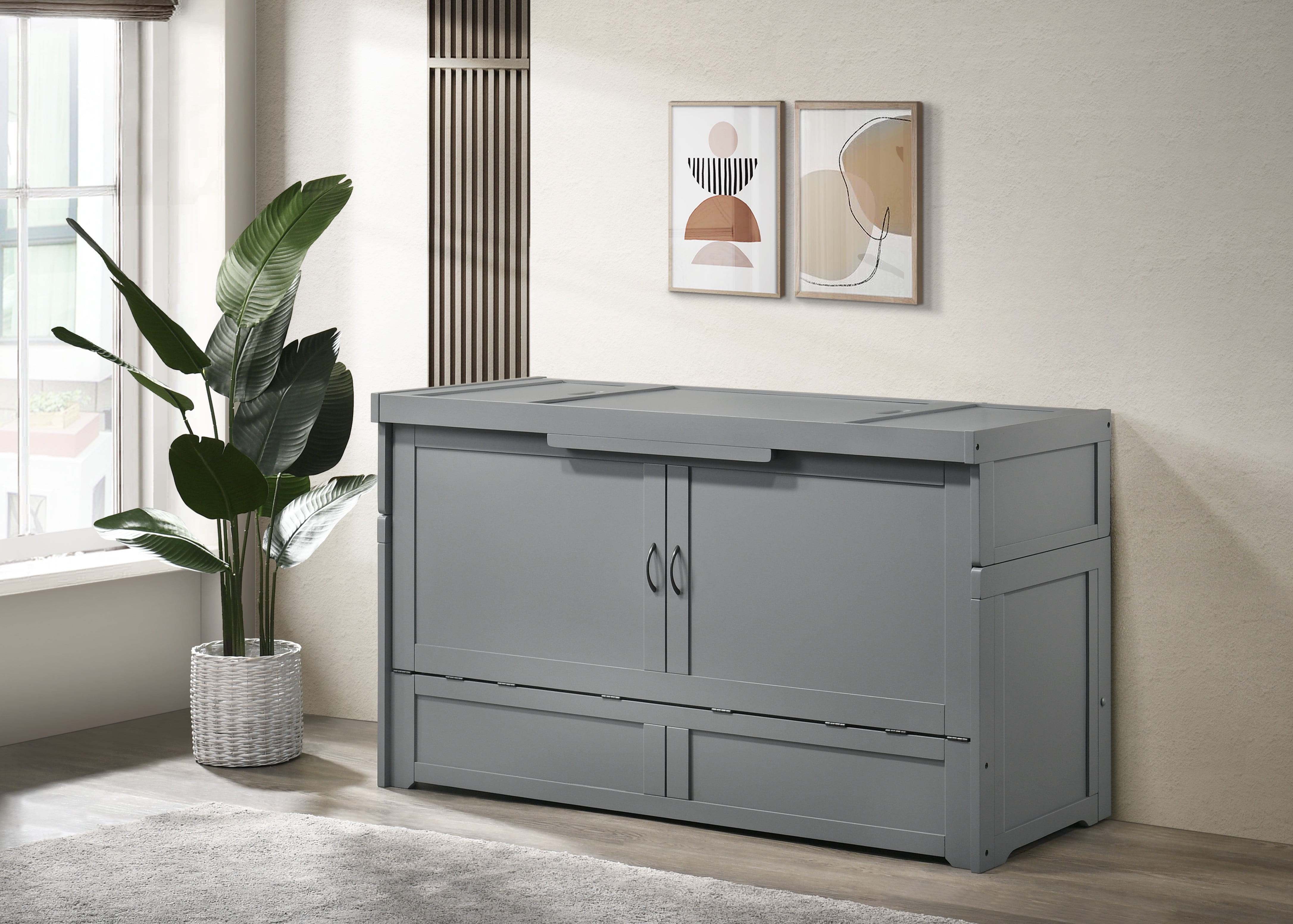 Night & day furniture night & day murphy cube cabinet bed discount
