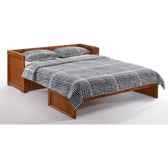 Night & Day Furniture Murphy Cube Cabinet Bed (Cherry, Queen)
