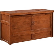 Night & Day Furniture Murphy Cube Cabinet Bed, Queen, Cherry