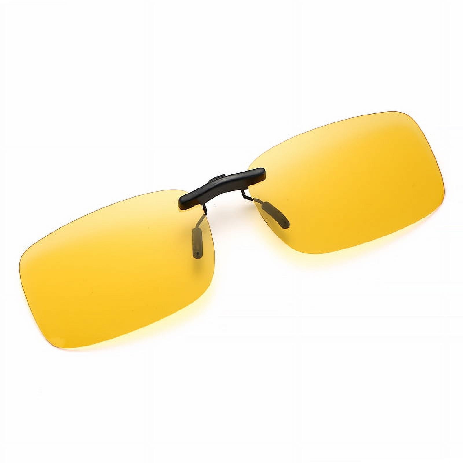 Vintage Round Polarized Clip On Sunglasses Men Women Magnetic Clips Eyewear Eyeglass Optical Frame Night Vision Glasses - 200000297