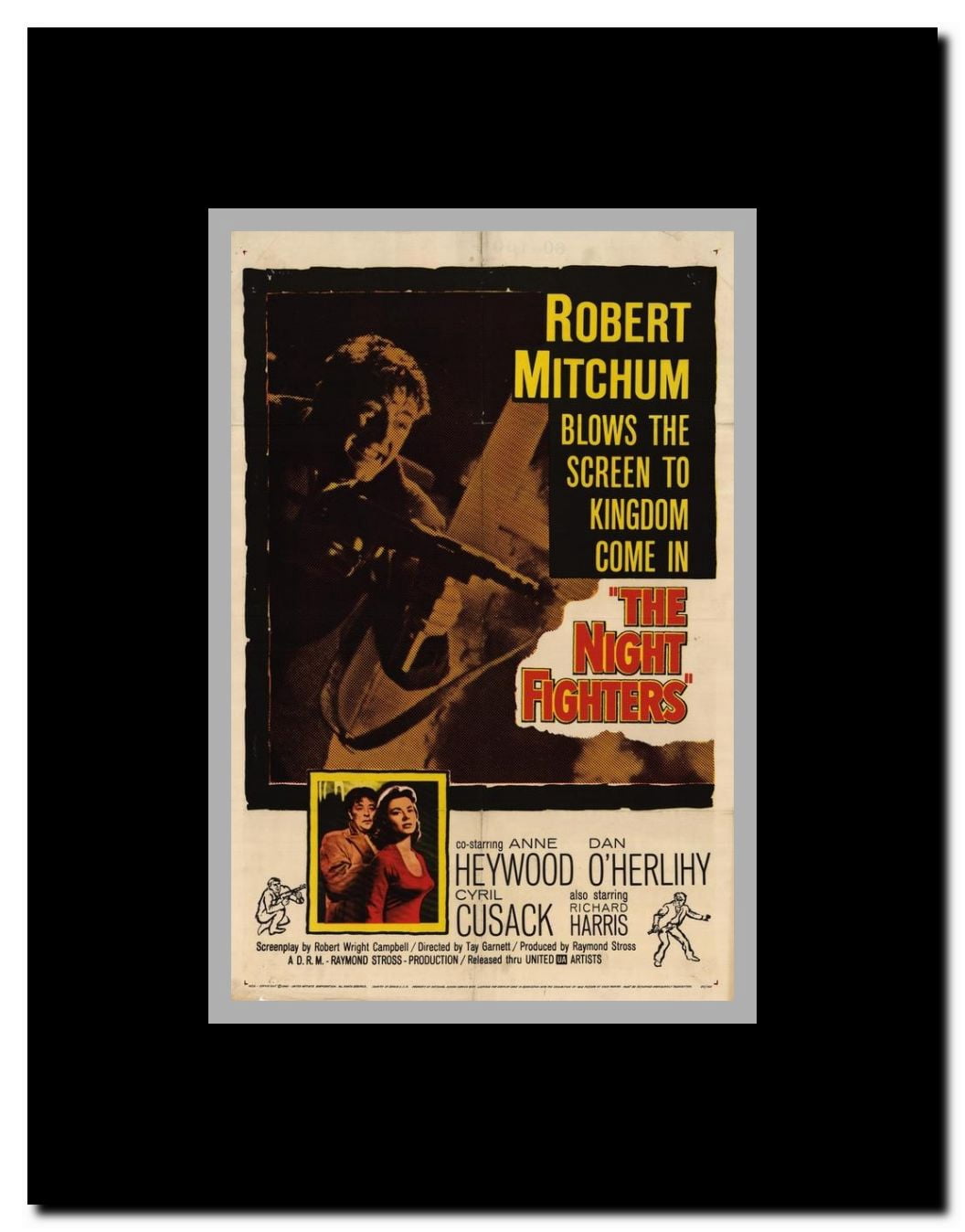 Night Fighters Framed Movie Poster