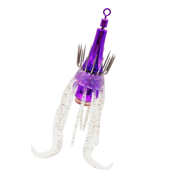 Night Fishing LED Squid Attractor Plastic LED Lure Light For Squid Attraction Light Weight Attractor Lamp