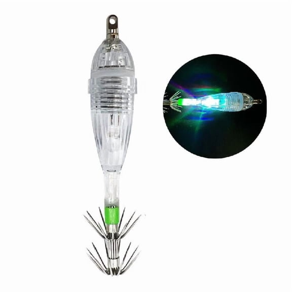 Night Fishing Lures Length Squid Shrimp Light Lures Squid Jigs Octopus Hook
