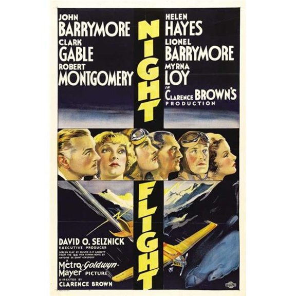 Night Flight Movie Poster - 27 x 40 in.
