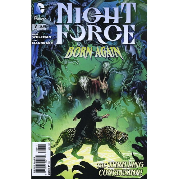 Night Force (3rd Series) #7 VF ; DC Comic Book