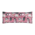 thumbnail image 1 of Night Forest Hedgehog Mastectomy Pillow for Car - Cute Floral Design, Post Surgery Chest Protector with Double Straps, 1 of 7