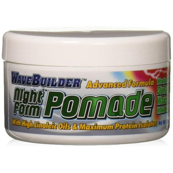 Night Form Advanced Formula Pomade, 3.5 Ounce (61103), Works with your durag or wave cap while you sleep