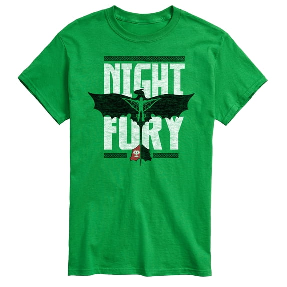 How to Train Your Dragon - Night Fury Flight - Men's Short Sleeve Graphic T-Shirt