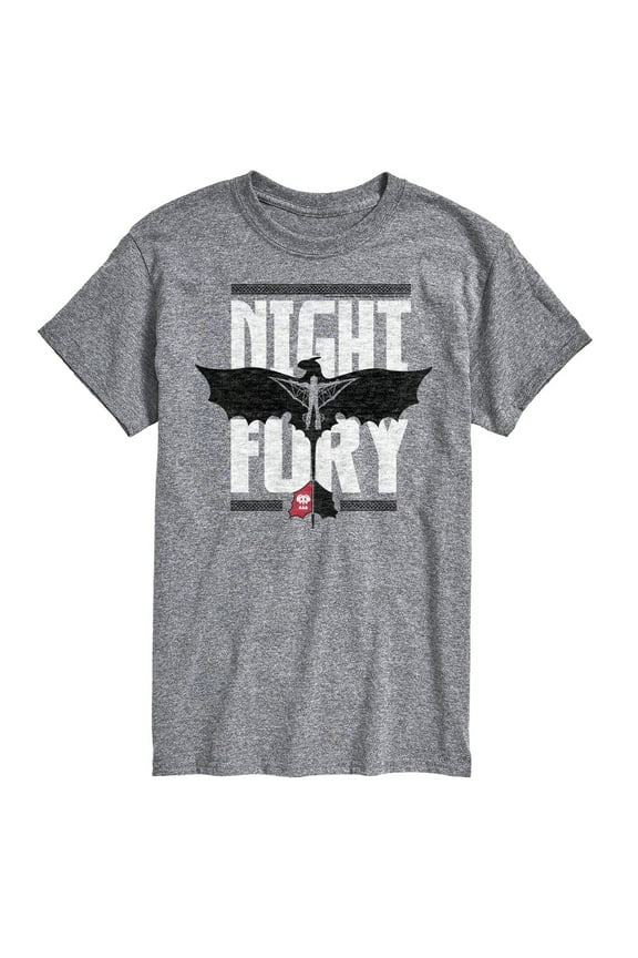- Night Fury Flight  - Men's Short Sleeve Graphic T-Shirt