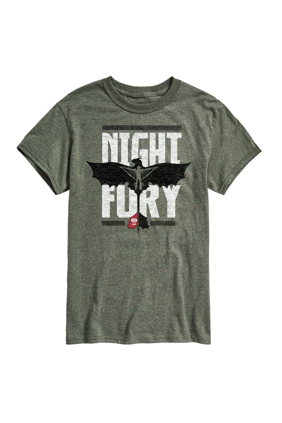 - Night Fury Flight - Men's Short Sleeve Graphic T-Shirt