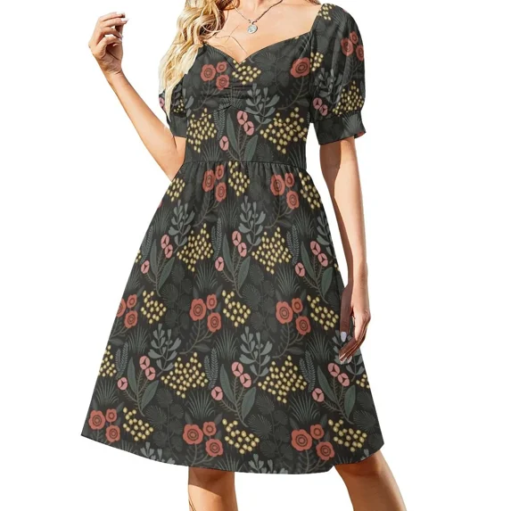 Night Garden Sleeveless Dress women's evening dresses dresses summer woman 2024 Dress women