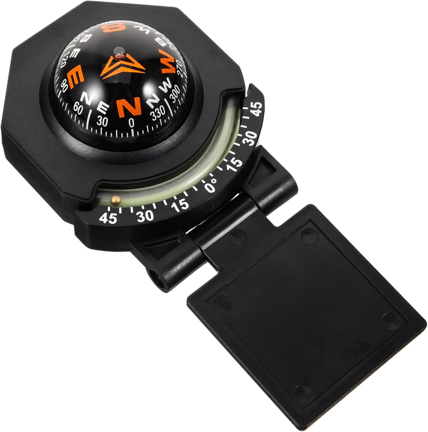 Night Glow Car Compass Ball Adjustable Dashboard Ornament for ...