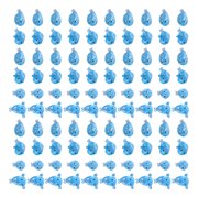 Night Glowing Seal Miniature Figurines 100 Piece Set Resins Art Crafts Marine Ornaments For Desktop Garden Decors