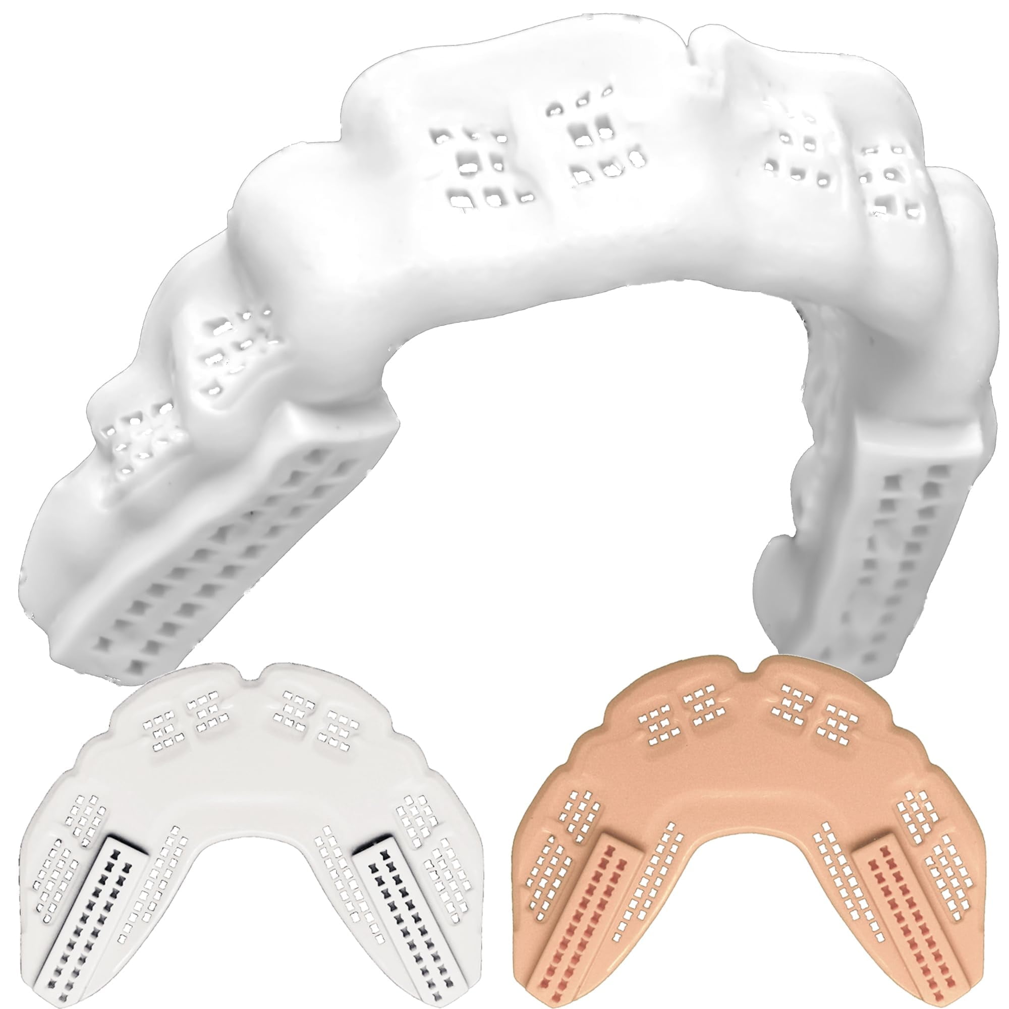 Night Guard BulletProof: World’s Thinnest Mouth Guard for Grinding Teeth at night.TMJ Bite Clenching Mouthguard for Sleeping. Women Men Nighttime Dental Bruxism Relief Nightguard for Sleep Adult Kids