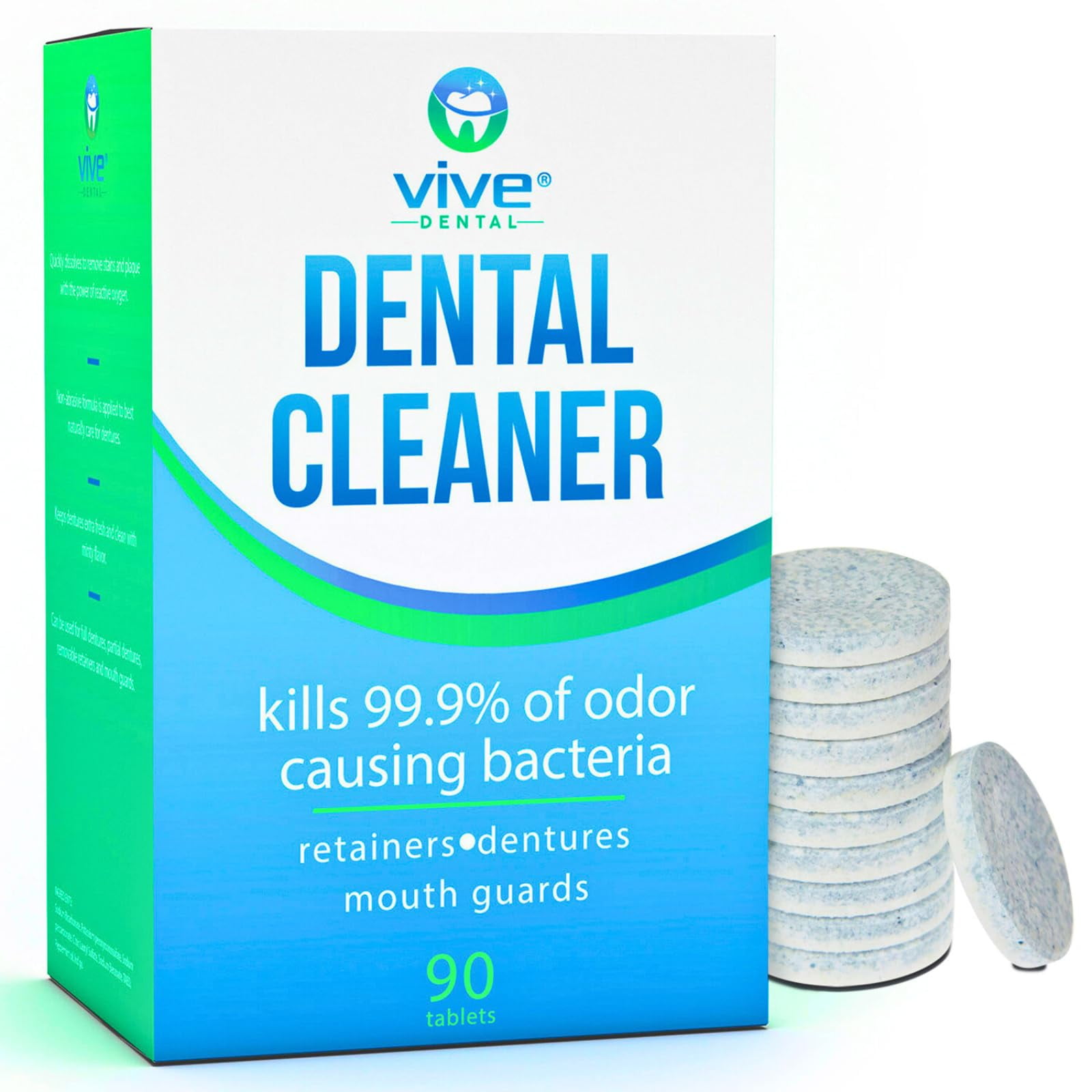 Night Guard Cleaner DU20Tablets Retainer Denture Tabs for NightGuard