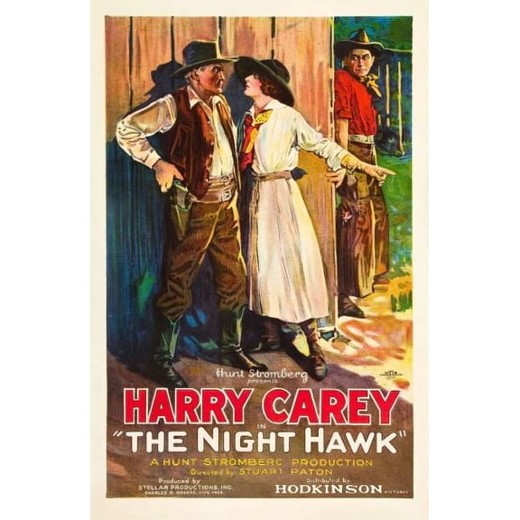 Night Hawk Movie Poster 24inx36in (61cm x 91cm) Art Poster 24x36 Square Adults Best Posters