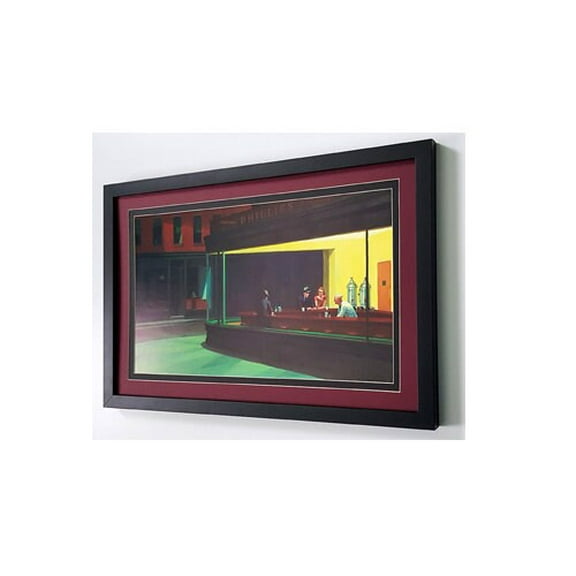 Night Hawks by Edward Hopper Finest Quality Framed Art Print