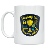 Night Lab Security Design - Tech Enthusiast - 11 oz Ceramic Coffee Mug
