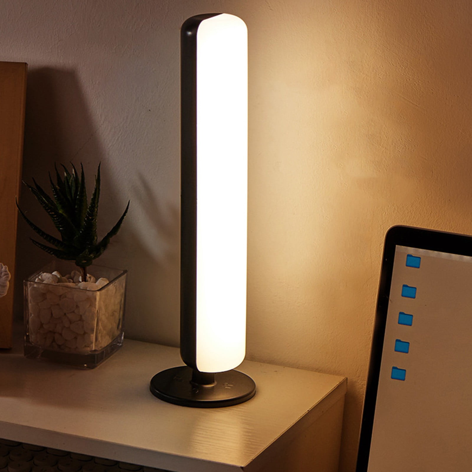 Night Light,3 PCS Dimmable Touch Lamp for Bedroom, Portable Table Bedside Lamp, 4 Brightness & 3 Colors, Night Lights for Bedroom/Baby Nursery/Bathroom/Hallways/Living Room