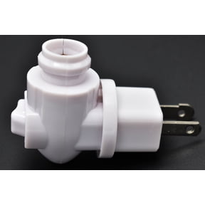 Night Light Base / Socket / Plug - Rotating Base with Standard On/Off Switch - DIY Night Light Parts (each)