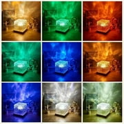 Night Light, Bedside Lamp, Decorative Table Lamp with 16 Colors & Remote Control for Bedroom Ambiance