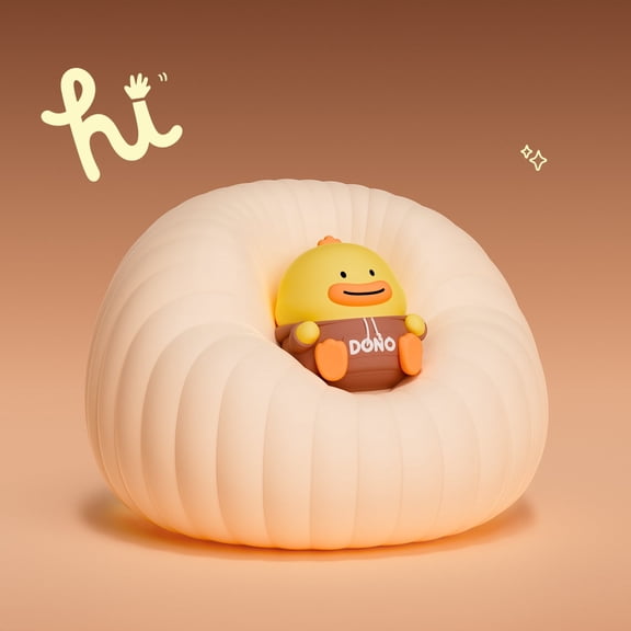 ICARER FAMILY DONO LED Night Lights, Warm White or Amber Lights Around 500  lumens