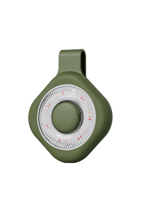 Night Light Clip for Badge and Purse, Rechargeable Magnetic Square Work Light, Hands-Free LED Flashlight with 6 Brightness and 3 Color Modes, Keychain EDC Light