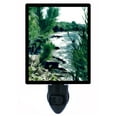 thumbnail image 1 of Night Light - Cool Green Cooper Island. | Tropical Theme, Includes Free Switchable Insert, 4W Bulb, E12 Base, 1 of 2