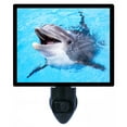 thumbnail image 1 of Night Light - Dolphin Smiling. | Dolphin Theme, Includes Free Switchable Insert, 4W Bulb, E12 Base, 1 of 2