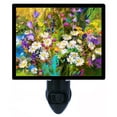thumbnail image 1 of Night Light - Flowers in Oil. | Floral Theme, Includes Free Switchable Insert, 4W Bulb, E12 Base, 1 of 2